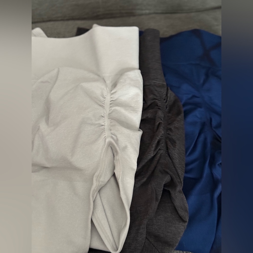 ***SOLD*** Lot of 3 pair of scrunch butt leggings